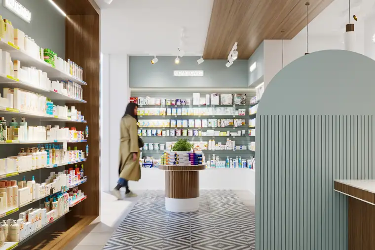 Household Pharmacy, healthcare interior by AGC in Abu Dhabi, photo 4 of 4