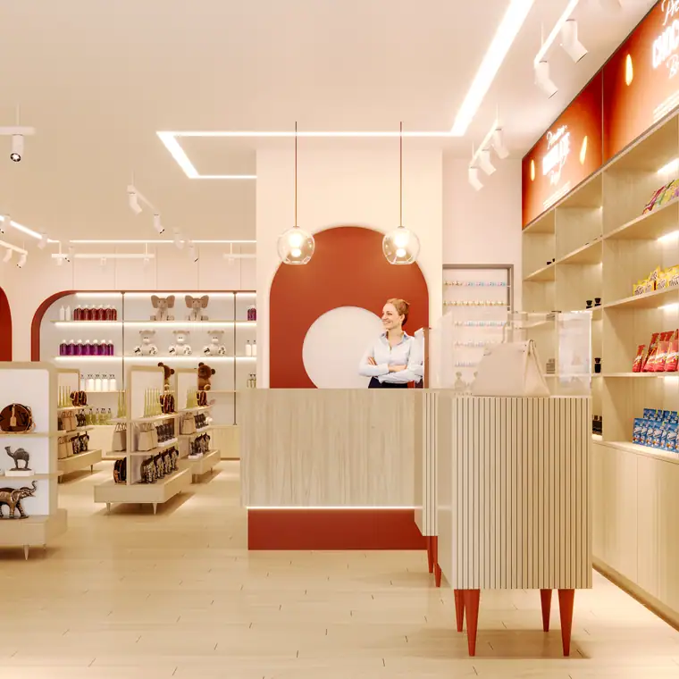 Modest Gift, Ras Al Khaimah, retail interior by AGC in Ras Al Khaimah, photo 3 of 5