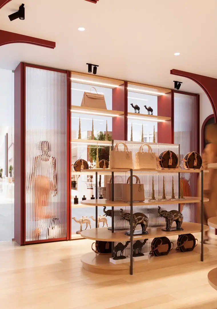 Modest Gift, Rotana, retail interior by AGC in Abu Dhabi, photo 3 of 6