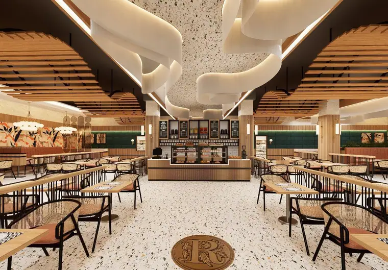 Notebook Restaurant, food & beverage interior by AGC in Abu Dhabi
