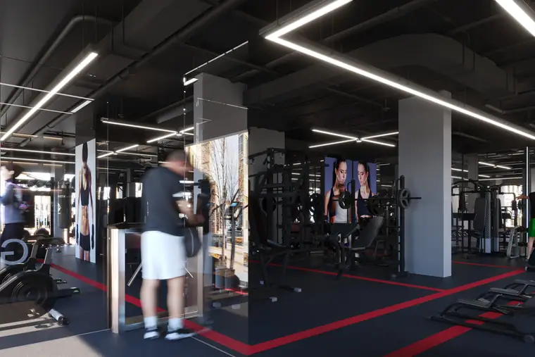 Prime Fitness, fitness & leisure interior by AGC in Abu Dhabi, photo 4 of 6