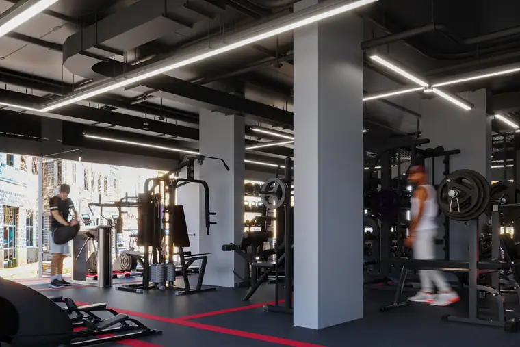 Prime Fitness, fitness & leisure interior by AGC in Abu Dhabi, photo 6 of 6