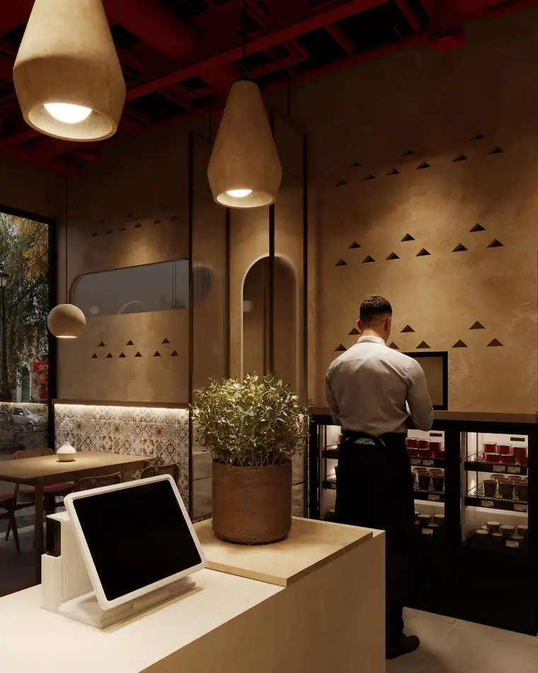 Zaitoon Restaurant, food & beverage interior by AGC in Abu Dhabi, photo 2 of 4